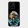 Kamado Spirit Glass Case Cover For Vivo Y35
