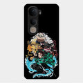 Kamado Spirit Glass Case Cover For Vivo Y400 5G