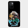 Kamado Spirit Glass Case Cover For Xiaomi Redmi 10 Prime