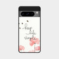 Keep Life Simple Glossy Metal Case Cover For Google Pixel 8 Pro 5G