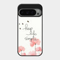 Keep Life Simple Glossy Metal Case Cover For Google Pixel 9 Pro 5G