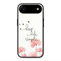 Keep Life Simple Glossy Metal Case Cover For iPhone Air
