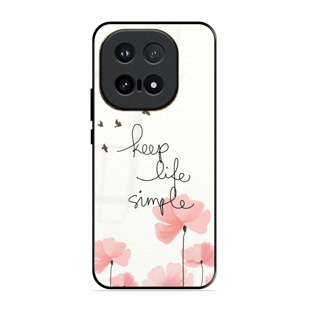 Keep Life Simple Glossy Metal Case Cover For iQOO 15 5G