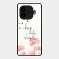 Keep Life Simple Glossy Metal Case Cover For Iqoo Neo 10R 5G