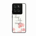 Keep Life Simple Glossy Metal Case Cover For Motorola Edge 60 Pro 5G