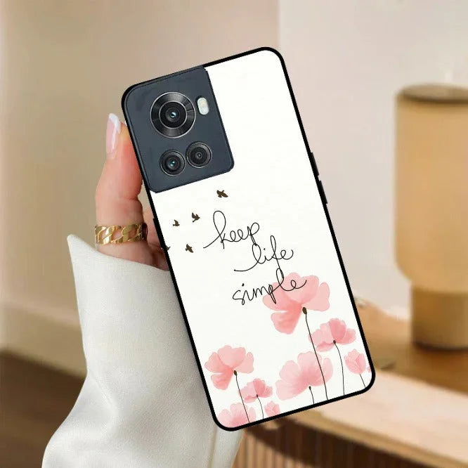 Keep Life Simple Glossy Metal Case Cover For OnePlus - ShopOnCliQ