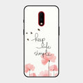 Keep Life Simple Glossy Metal Case Cover For Oneplus 7