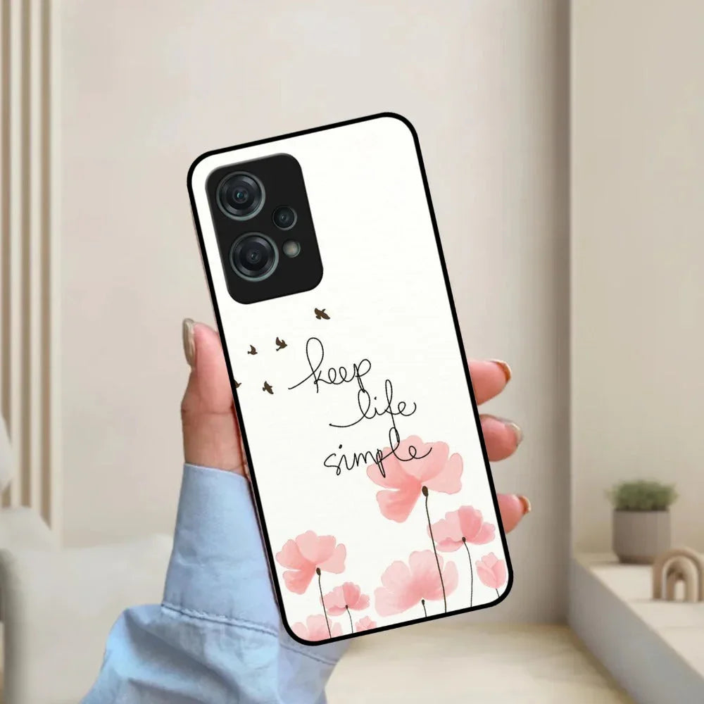 Keep Life Simple Glossy Metal Case Cover For OnePlus - ShopOnCliQ