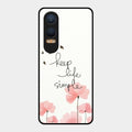 Keep Life Simple Glossy Metal Case Cover For Oneplus Nord Ce 4 Lite 5G