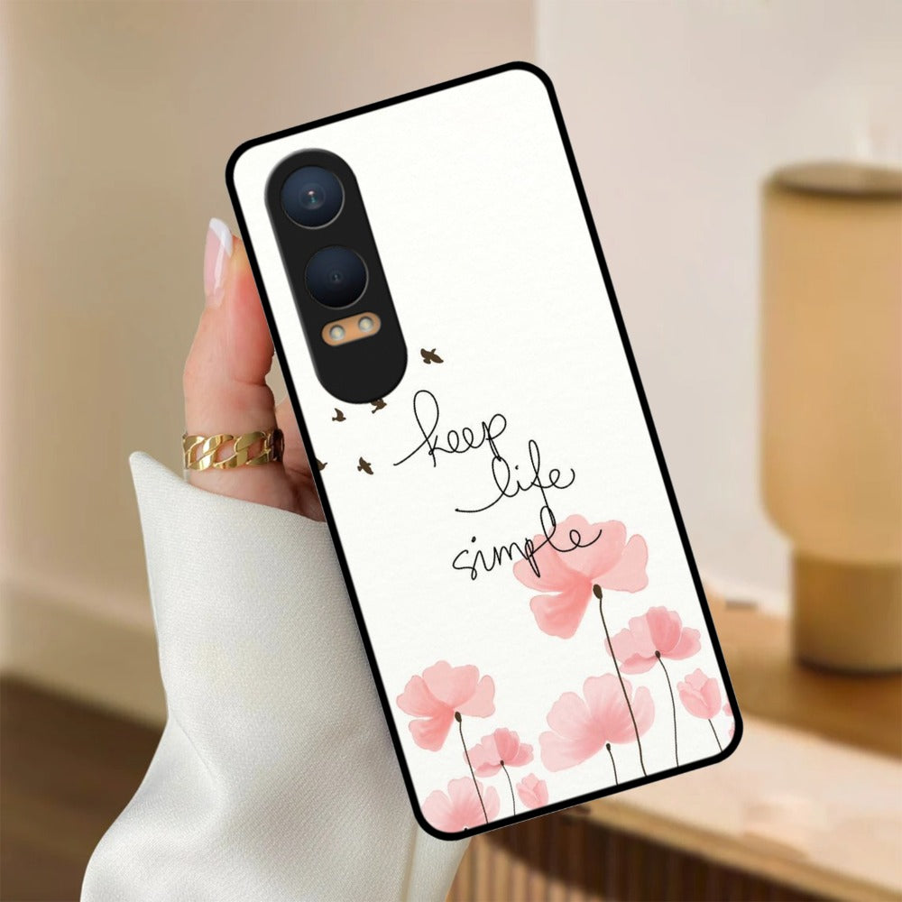 Keep Life Simple Glossy Metal Case Cover For OnePlus