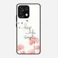 Keep Life Simple Glossy Metal Case Cover For Oppo F31 5G
