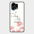Keep Life Simple Glossy Metal Case Cover For Oppo K13 Turbo 5G