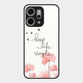 Keep Life Simple Glossy Metal Case Cover For Oppo Reno 14 Pro 5G