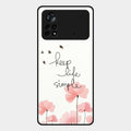 Keep Life Simple Glossy Metal Case Cover For Poco X4 Pro 5G