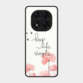 Keep Life Simple Glossy Metal Case Cover For Poco X7 5G