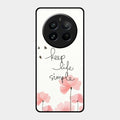 Keep Life Simple Glossy Metal Case Cover For Realme 12 Pro 5G