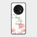 Keep Life Simple Glossy Metal Case Cover For Realme 13 Plus 5G