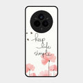 Keep Life Simple Glossy Metal Case Cover For Realme 14 Pro Plus 5G