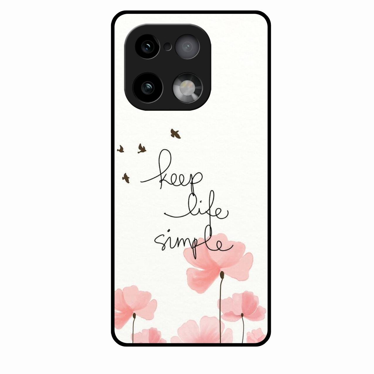 Keep Life Simple Glossy Metal Case Cover For Realme 16 Pro Plus 5G