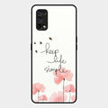 Keep Life Simple Glossy Metal Case Cover For Realme 7 Pro