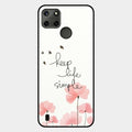 Keep Life Simple Glossy Metal Case Cover For Realme C25Y