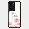 Keep Life Simple Glossy Metal Case Cover For Realme C75 5G