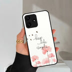 Keep Life Simple Glossy Metal Case Cover For Redmi - ShopOnCliQ
