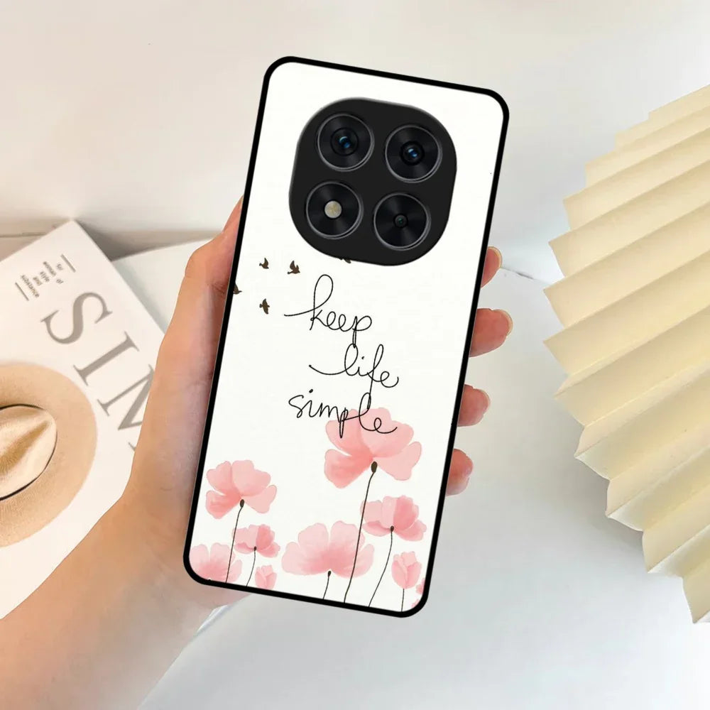 Keep Life Simple Glossy Metal Case Cover For Redmi - ShopOnCliQ