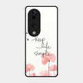 Keep Life Simple Glossy Metal Case Cover For Vivo T3 Ultra