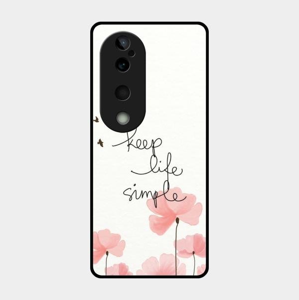 Keep Life Simple Glossy Metal Case Cover For Vivo T3 Ultra
