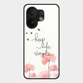 Keep Life Simple Glossy Metal Case Cover For Vivo T4 Pro 5G