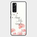 Keep Life Simple Glossy Metal Case Cover For Vivo V20 Se