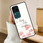 Keep Life simple Glossy Metal Case Cover For Vivo - ShopOnCliQ