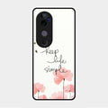 Keep Life Simple Glossy Metal Case Cover For Vivo V40 Pro 5G