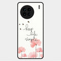 Keep Life Simple Glossy Metal Case Cover For Vivo X90 5G