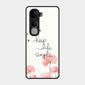 Keep Life Simple Glossy Metal Case Cover For Vivo Y400 Pro 5G