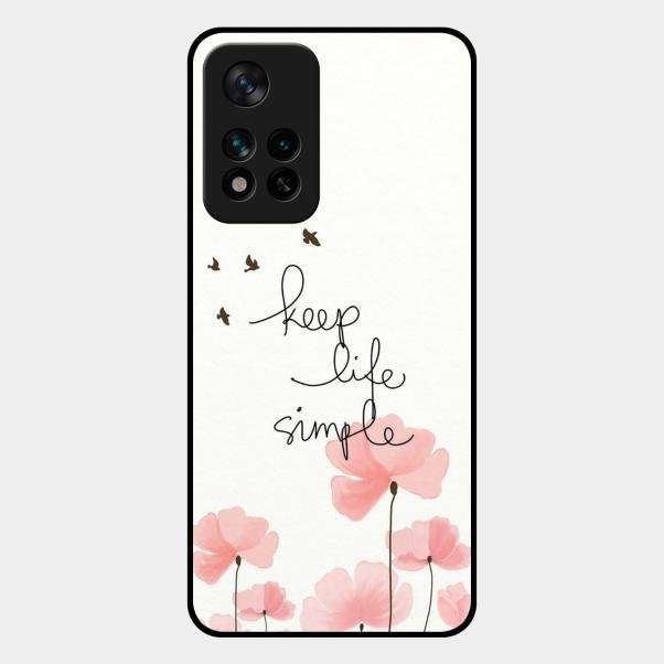 Keep Life Simple Glossy Metal Case Cover For Xiaomi 11I 5G