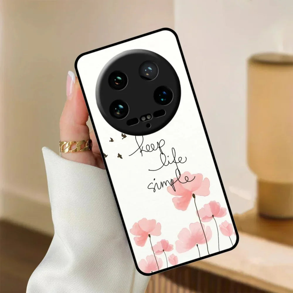 Keep Life Simple Glossy Metal Case Cover For Redmi - ShopOnCliQ