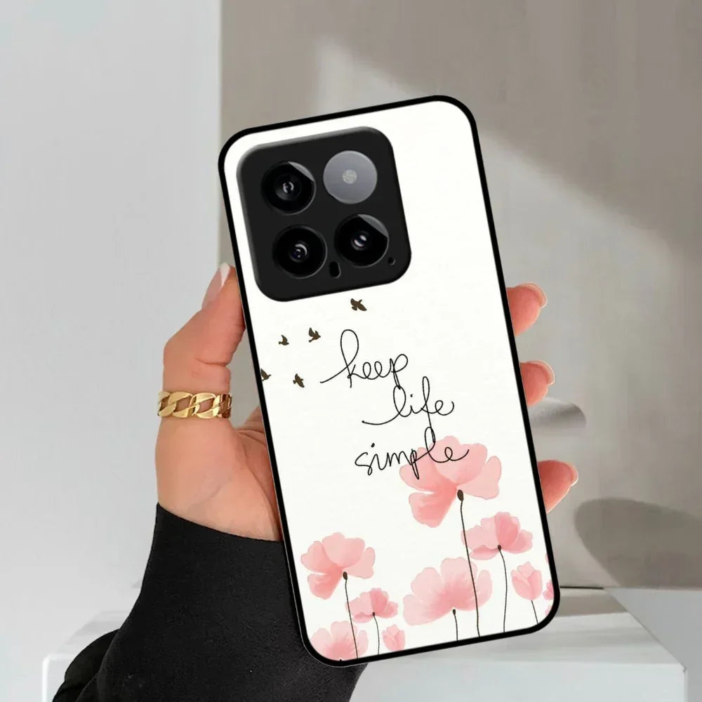 Keep Life Simple Glossy Metal Case Cover For Redmi - ShopOnCliQ