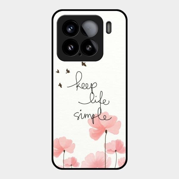 Keep Life Simple Glossy Metal Case Cover For Xiaomi 15 5G