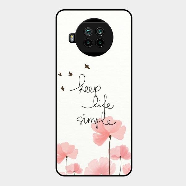 Keep Life Simple Glossy Metal Case Cover For Xiaomi Mi 10I 5G