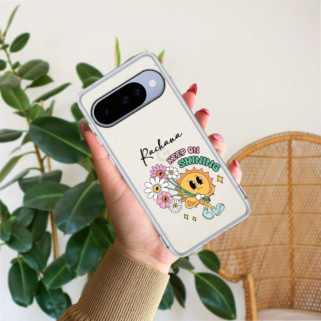 Keep Shining Customize Anti Yellow Case For Google Pixel 10