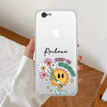 Keep Shining Customize Anti Yellow Clear Case For iPhone 7 / iPhone 8 / iPhone Se 2020