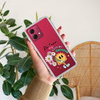 Keep Shining Customize Anti Yellow Case For Motorola G84 5G