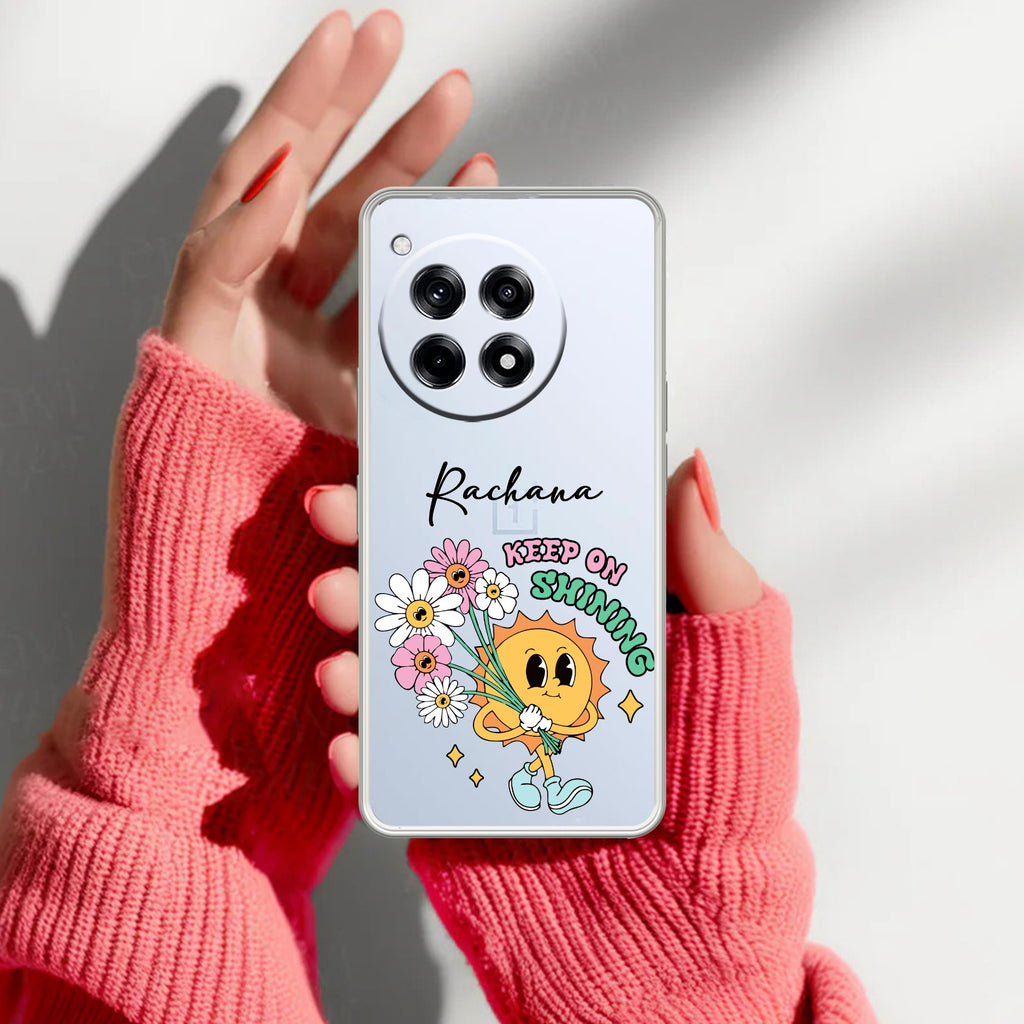 Keep Shining Customize Anti Yellow Case For OnePlus 12R 5G