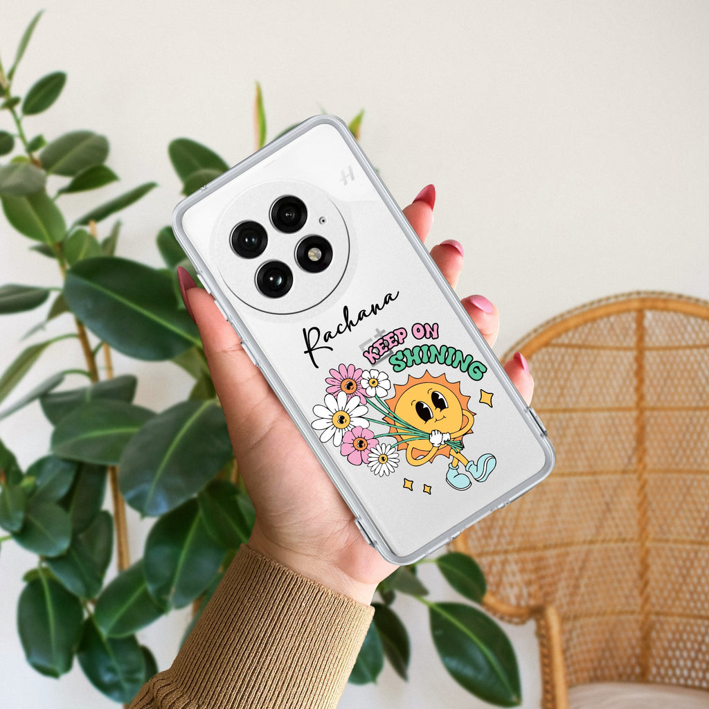 Keep Shining Customize Anti Yellow Case For OnePlus 13 5G