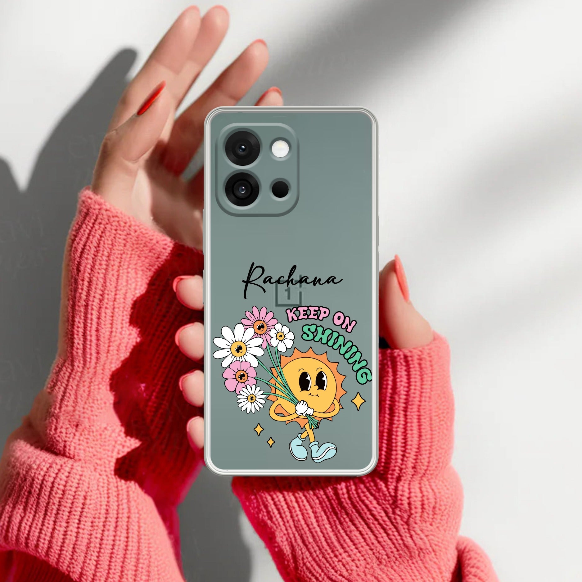 Keep Shining Customize Anti Yellow Case For OnePlus 13s 5G