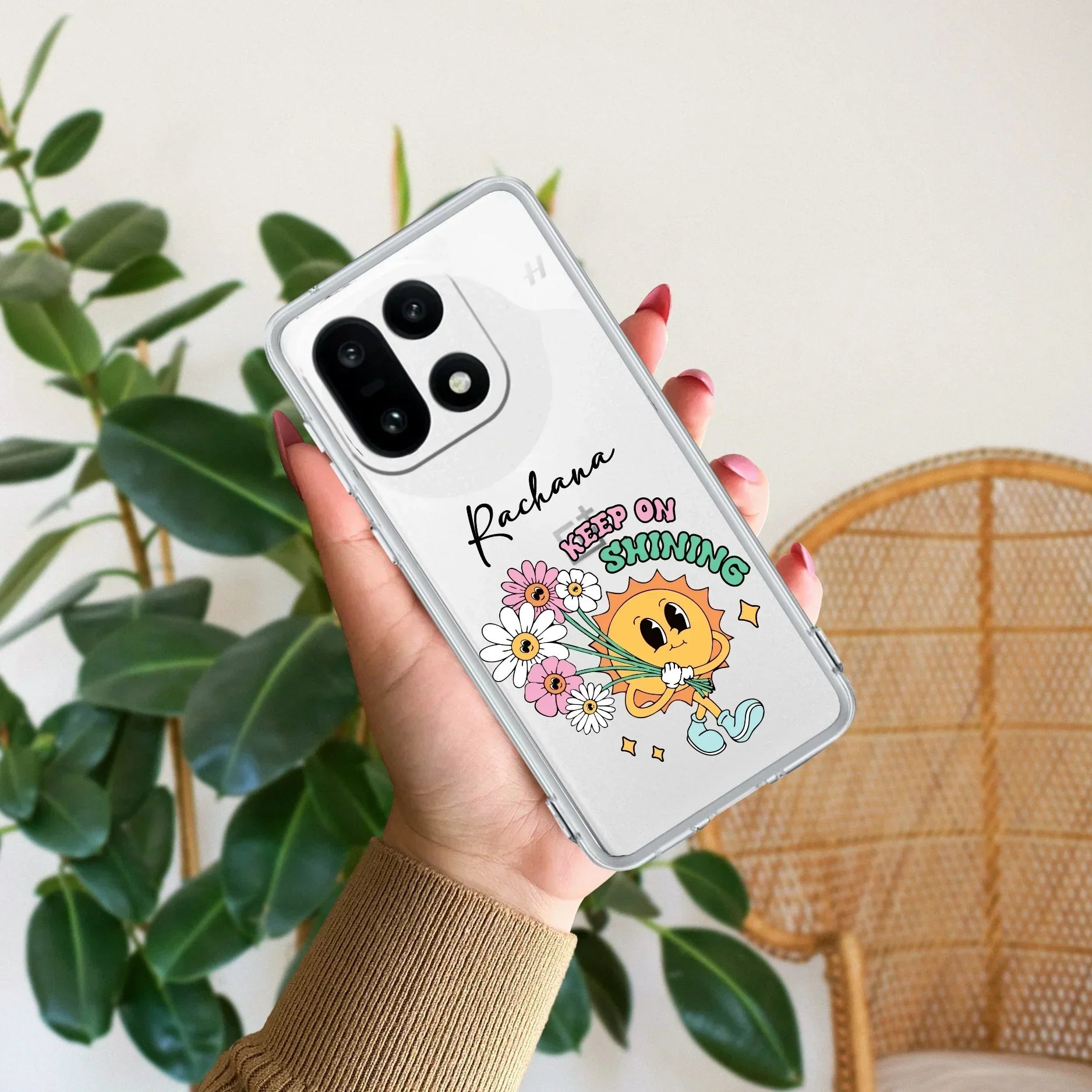 Keep Shining Customize Transparent Silicon Case For OnePlus - ShopOnCliQ