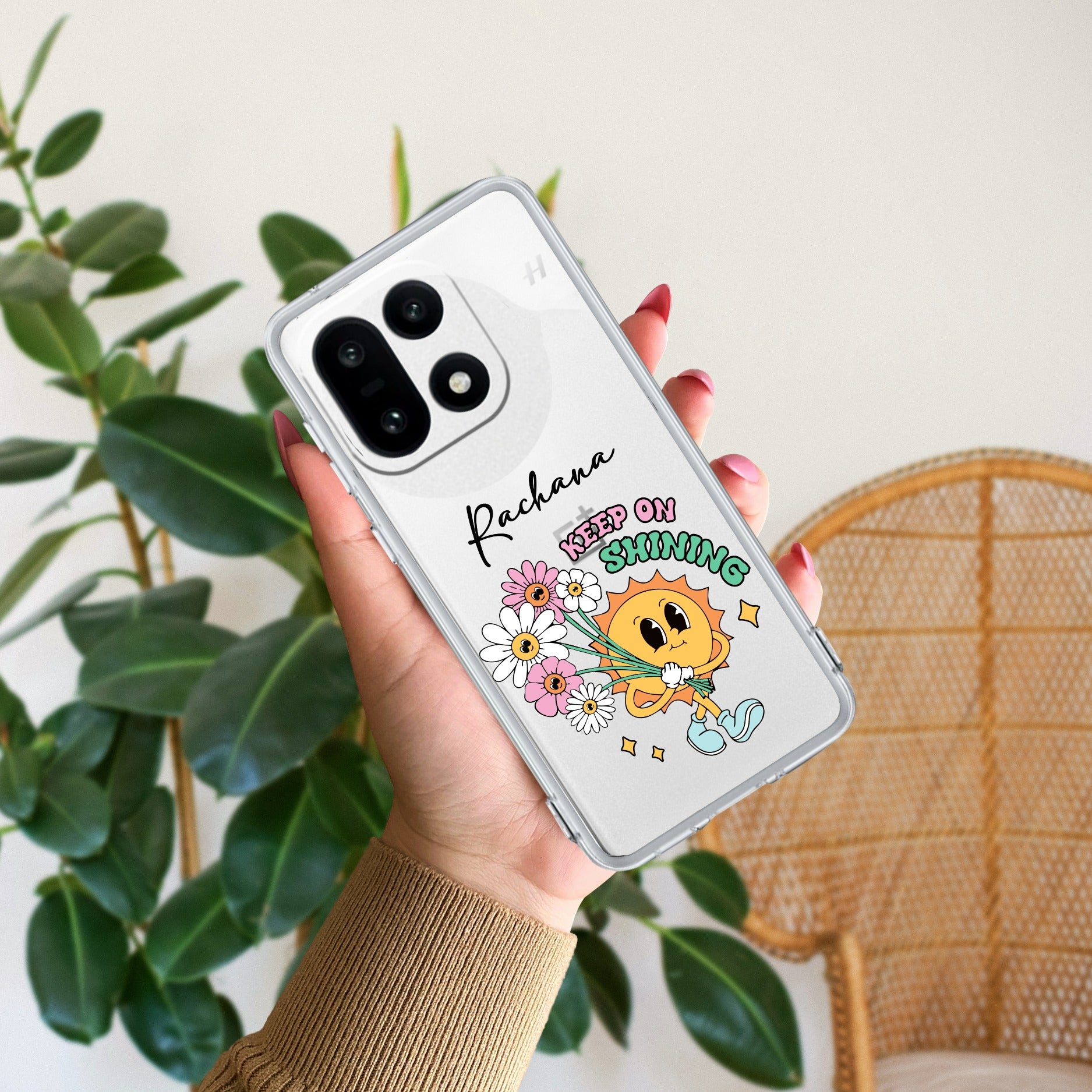 Keep Shining Customize Anti Yellow Case For OnePlus 15 5G