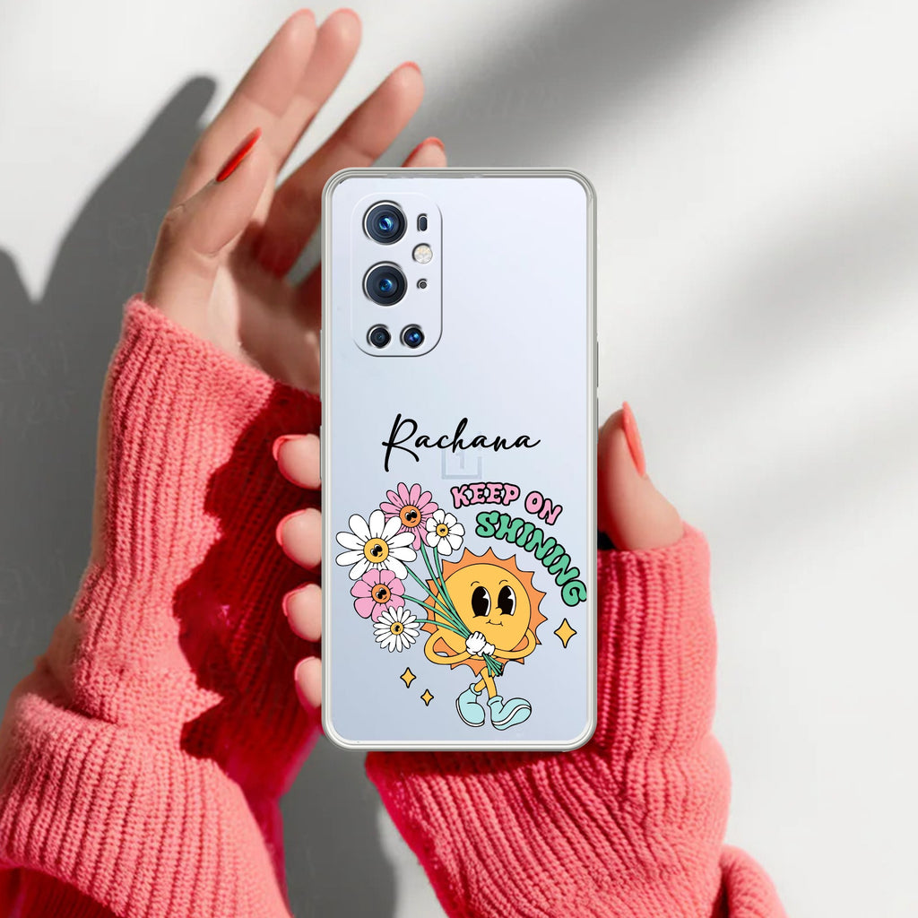 Keep Shining Customize Anti Yellow Case For OnePlus 9 Pro